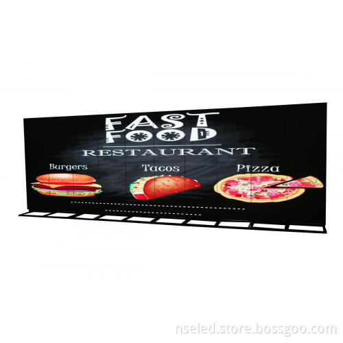 Ultra thin LED commercial LED display for advertising digital LED poster  for exhibition